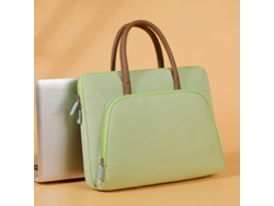 Mochila para portátil, ideal como regalo para congresos estudiantiles. Mochila verde para portátil de 13 a 13,3 pulgadas Yunzii.
