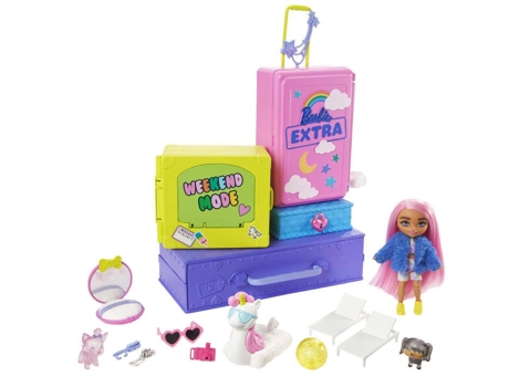 Muñeca BARBIE Pets e minis playset com exclusiva extra