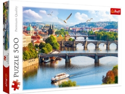 Puzzle TREFL Prague, Czech Republic (Edad mínima recomendada: 12 años  - 500 Piezas)