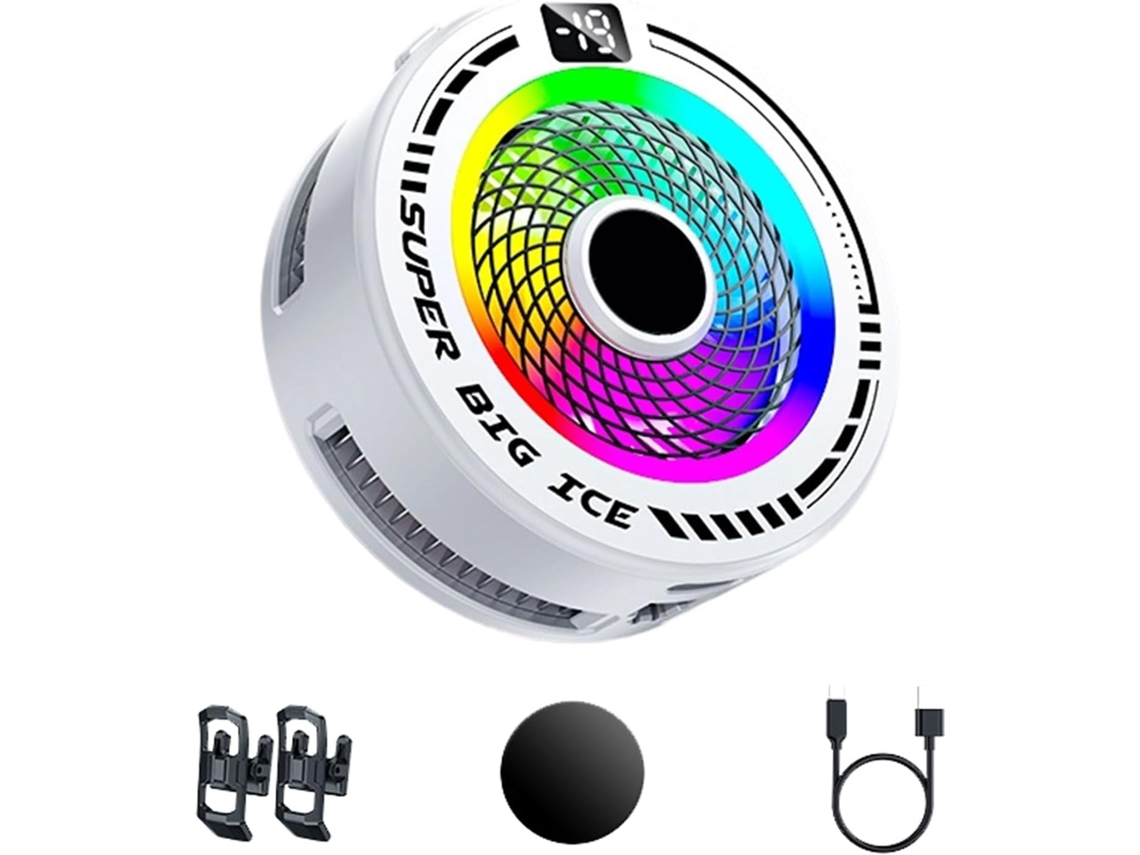 Ventilador De Refrigeración Para Smartphone Con 3 Velocidades Ajustables,