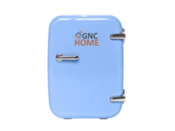 GNCHOME Mini Nevera 4L Azul para Maquillaje Skincare y Coche - Enfriamiento y Calentamiento
