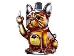 Divertida Jarra De Whisky Con Forma De Bulldog Francés: Un Dispensador De Bebidas Único Para El Bar De Casa Y Los Amantes Del Vino.