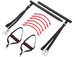 Banda elástica de resistencia para fitness, entrenamiento de fuerza, sentadillas, fortalecimiento de caderas y pilates.