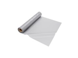 Rollo de plástico Succebuy de 8 milésimas de pulgada, 6,5 x 164 pies, polietileno de alta resistencia, gris