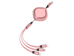 Cable De Datos (carga Rápida 3a, Retráctil Y Estirable)