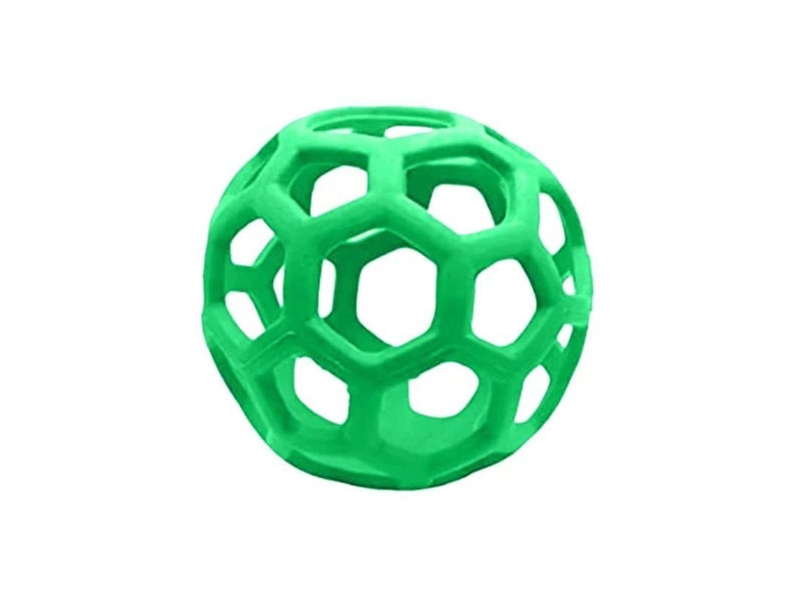 Juguete Para Alimentar Caballos Con Pelota De Premios Y Cuerda, Contenedor De Heno Colgante, Verde - 14 Cm