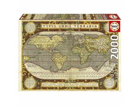 Puzzle Educa 2000 Piezas Mapa