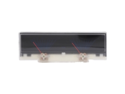 Conector Para Medidor Vu Con Puntero Rojo Y Retroiluminación Led Azul Para Audio.