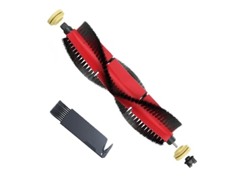 Roborock aspiradora 100% cepillo principal desmontable de silicona 2 extremos para Roborock S6 S50 S5 Max ,S6Max V,S4,E4 pieza de repuesto