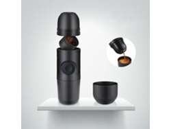 Mini Cafetera Manual Portátil De 70 Ml Para Café Espresso Molido, De Funcionamiento Manual, Ideal Para Acampar Y Hacer Senderismo.