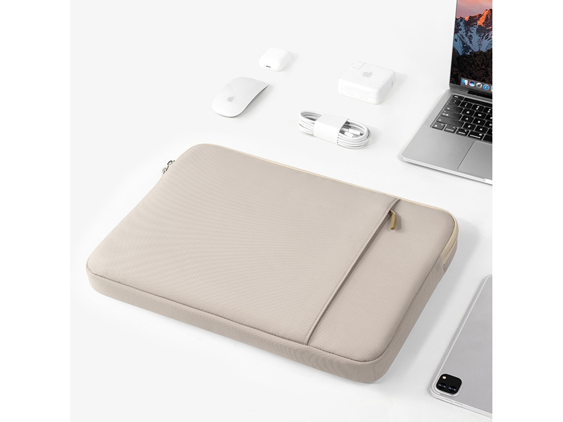 Bolsa para portátil a prueba de golpes con airbag Versión de gama alta Crema Albaricoque Tamaño de pantalla de 15,6 pulgadas 15,6 16,1 pulgadas Chennnls