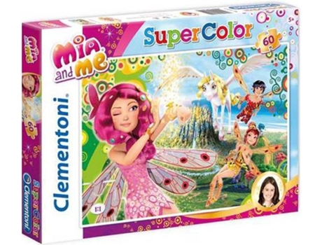 Puzzle CLEMENTONI Mia & Me (Edad Mínima: 5 Años - 60 Piezas)