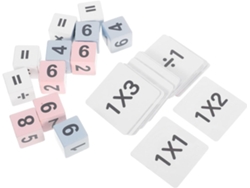 Juego De Cartas De Multiplicación Y División Para Ejercicios De Matemáticas