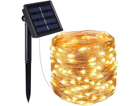 Guirnalda solar LUMI JARDIN Skinny Solar 100 (0.1W - Cobre)