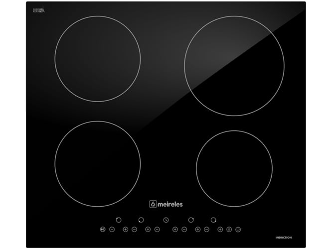 Placa de Inducción MEIRELES MI 1500 (Eléctrica - 60 cm - Negro)