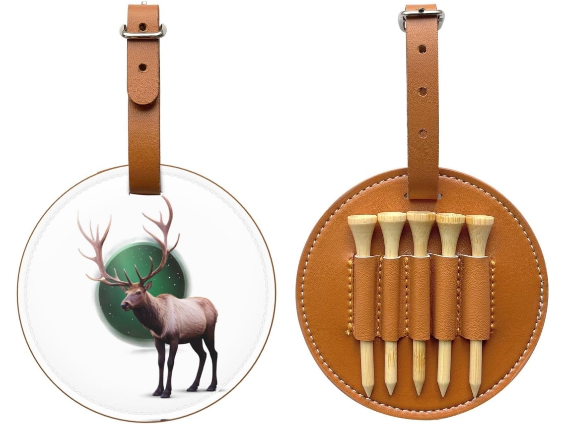Bolsa para tees de golf Northern Lights, negra | Sin marca