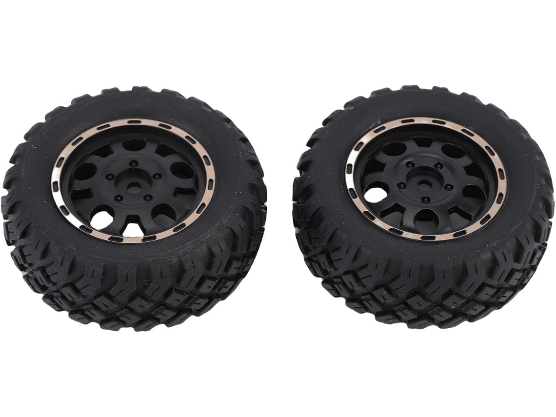 Neumáticos De Repuesto Haiboxing 3101a Para Camión Rc – Par De Ruedas De Goma Antideslizantes F4312