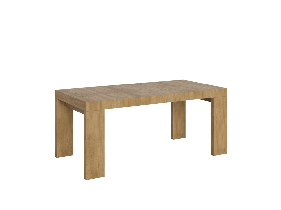 Mesa extensible Roxell de roble natural 200/304x90 cm Itamoby