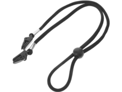 Correa Ajustable Barbilla Sombrero Cordón Poliéster Negro Resistente Viento Fácil Instalación Cómoda Sombreros