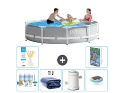 Intex Piscina Prism Frame Redonda - 305x76 Cm - 7-peças S54