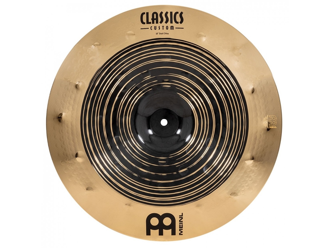 MEINL prato china classics custom dual 18
