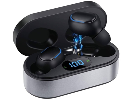 Auriculares Bluetooth True Wireless ENZONS Inalámbrico 5.0 con Pantalla Led Inalámbrico Impermeable Ipx7