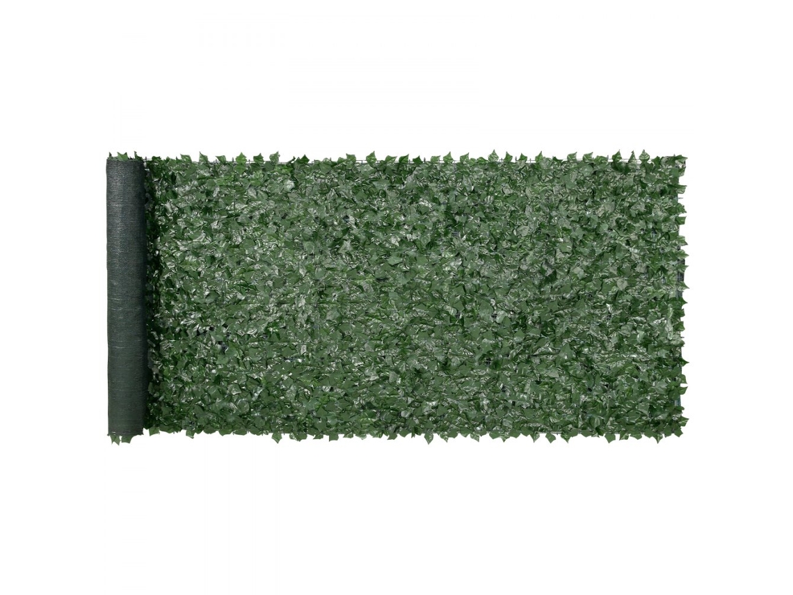 Valla de privacidad artificial Éfeso de 1500 x 4010 mm con red reforzada Tekmaquinas