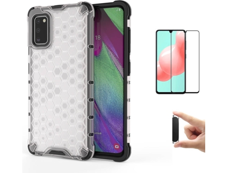 Kit Carcasa, Protector Y Soporte Samsung A41 Flexguard Rumble