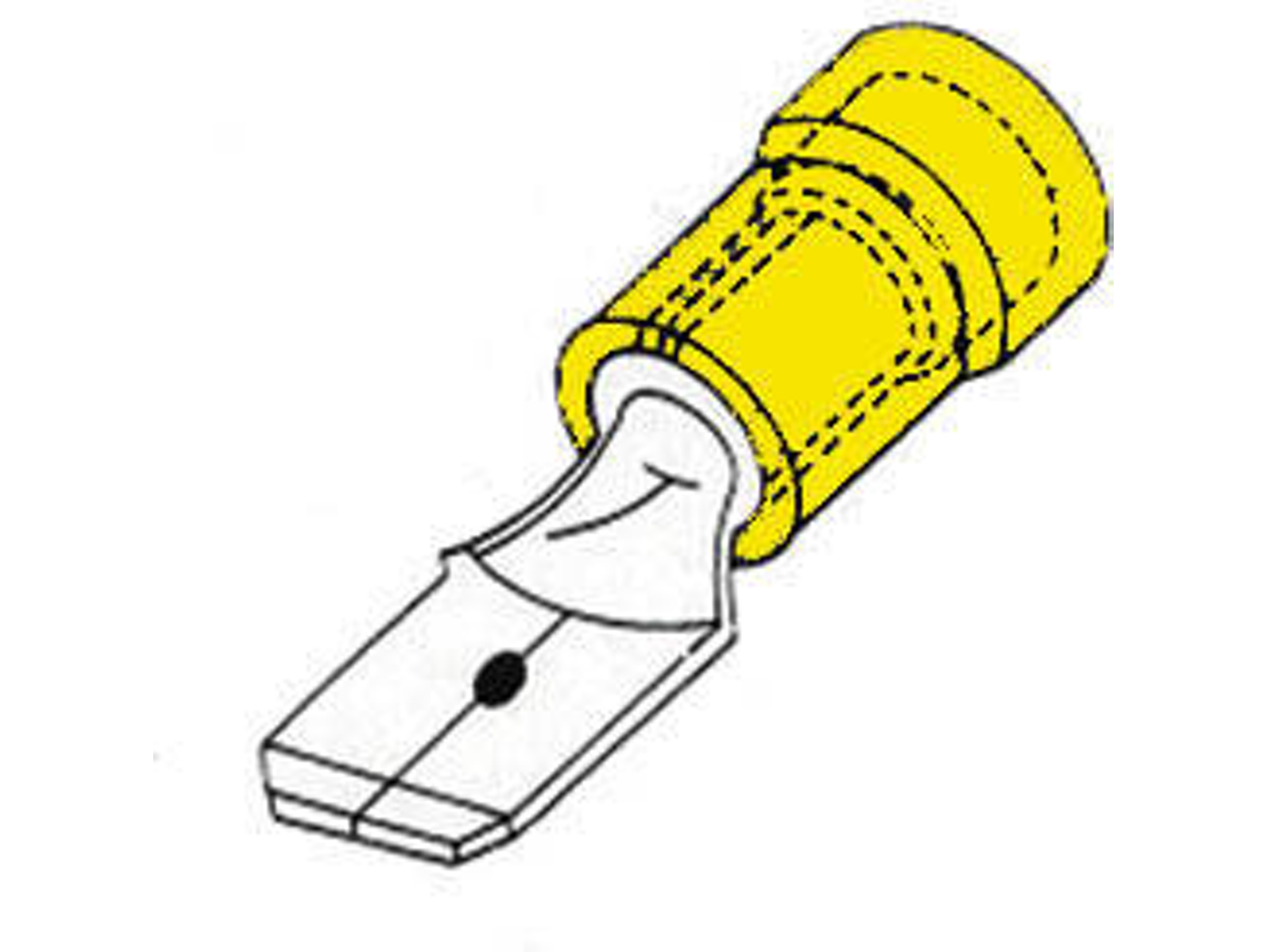 Conector VELLEMAN (Amarillo)