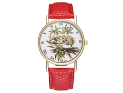 Reloj De Pulsera Analógico Para Pareja Con Correa De Piel Sintética, Estilo Moderno Y Elegante.