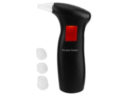 Analisador De Álcool Profissional Para Motoristas Com Display Lcd, Testador De Hálito Portátil, 4 Bicos Trocáveis