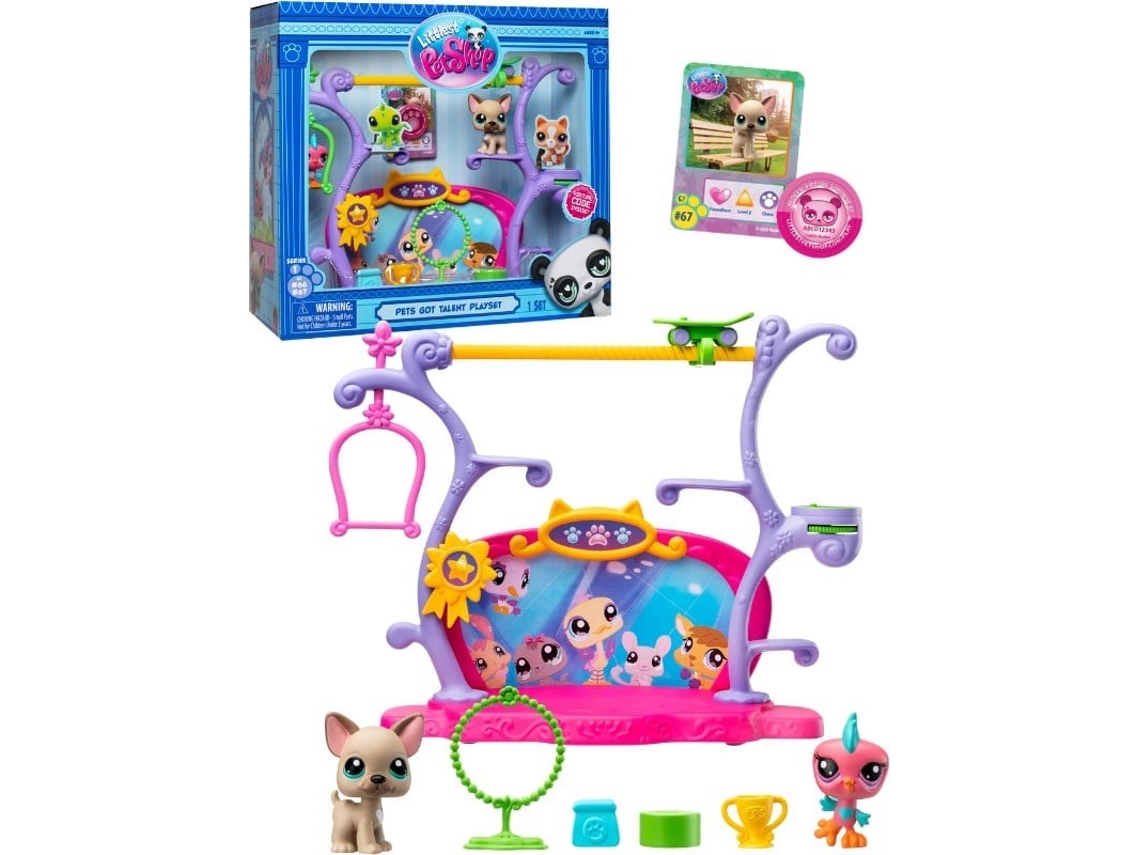 Littlest Pet Shop Got Talent Pets Set con 2 figuras 00558 Tm Toys