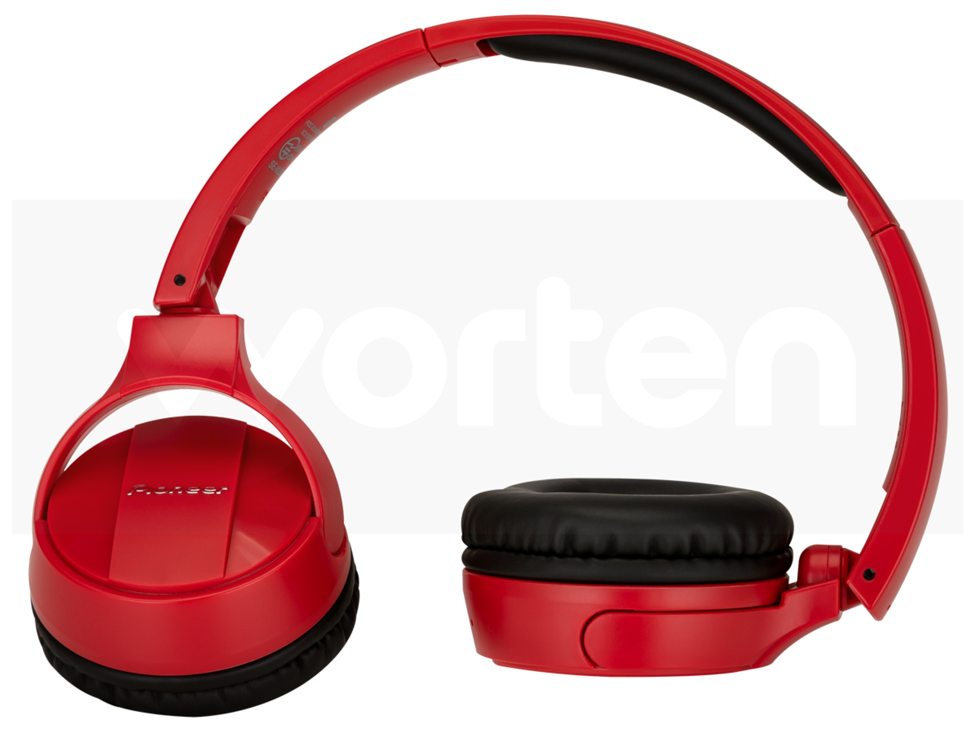 Auriculares Bluetooth Pioneer SE-MJ553BT Rojo - Auriculares Bluetooth - Los  mejores precios