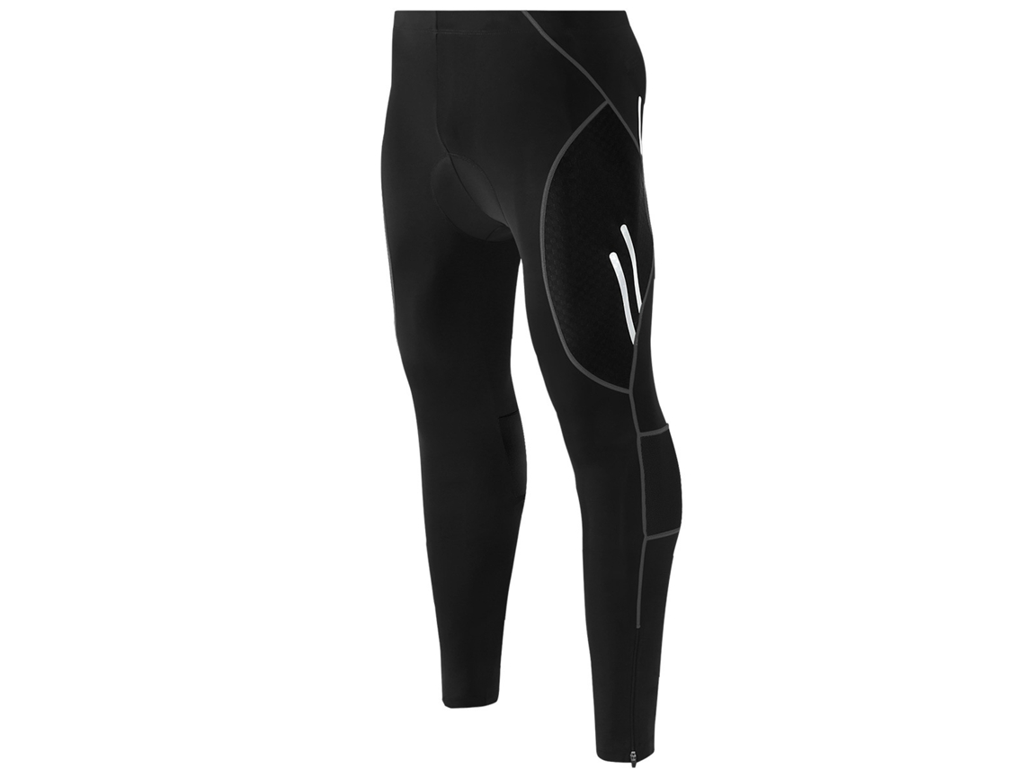 Pantalones De Ciclismo Para Hombre Con Acolchado Reflectante De Silicona 3d, Transpirables Y De Compresión Gradual Para Ciclismo De Montaña.