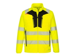 Chaqueta Dx4 De Alta Visibilidad Hybrid Baffle Amarillo Negro / Xl