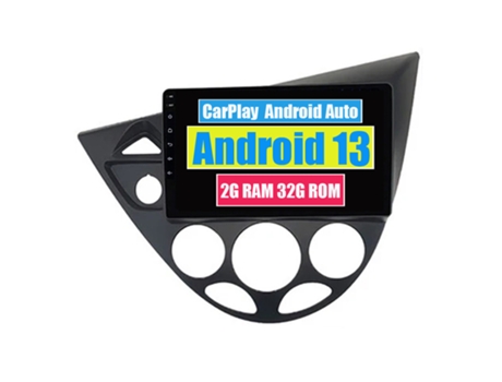 Autoradio Multimedia ROVERONE para Ford Fiesta 1995-2001 Focus MK1 1998-2004 CarPlay Android Coche Radio Bluetooth Navegación