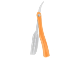 Soporte para hojas de afeitar antideslizante de color naranja con púas