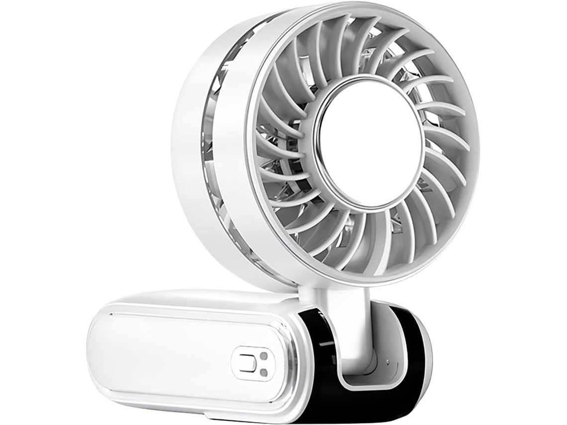 Ventilador Personal Pequeño, Portátil Y Plegable Digital De Mano