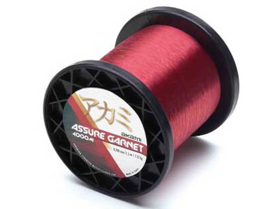 Monofilamento Assure Garnet 4000 M Preto 0.185 Mmakami