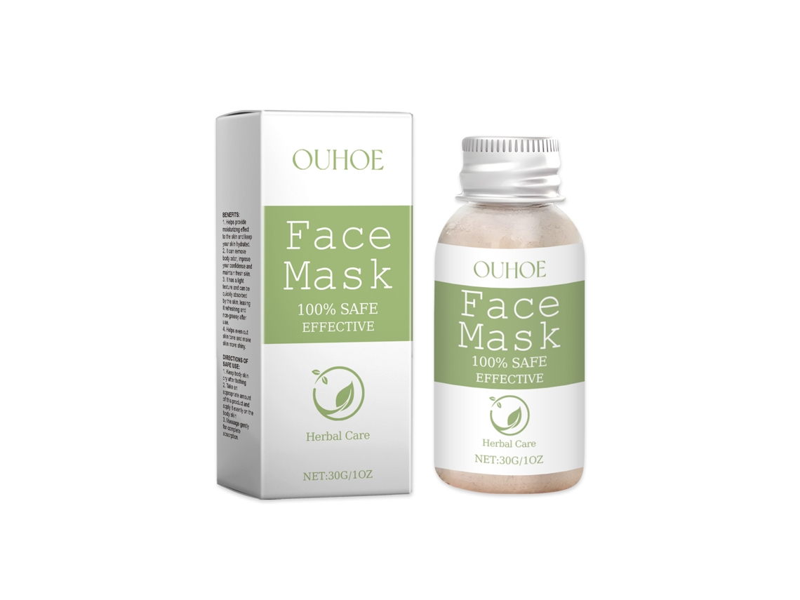 Polvo para mascarilla facial de hierbas naturales Worten