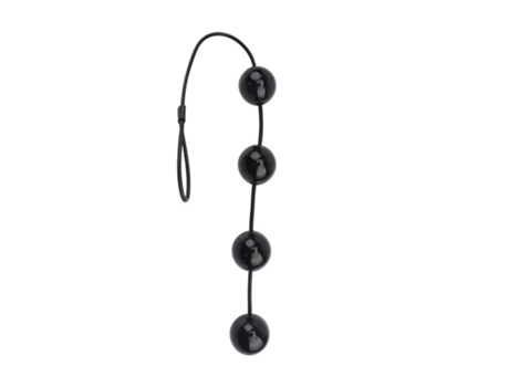Bolas Vaginales Y Anales 55 X 4 Cm Negro CHISA