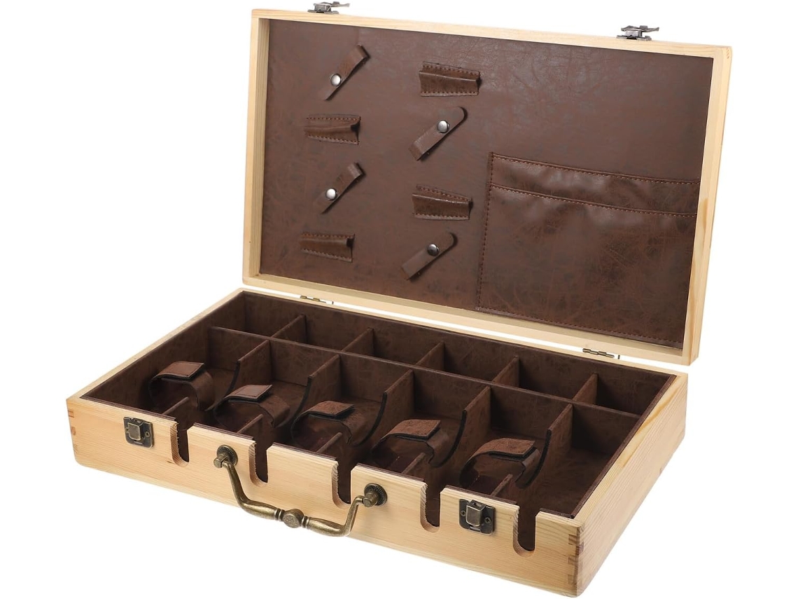 Valise De Coiffure Profesionalle En Matériau Synthétique, Boîte De Rangement Pratique Para Tond...