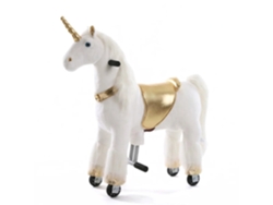 Vrooomy Caballo Mecánico Para Niños S - 4 A 6 Años - Caballo De Juguete - Oro