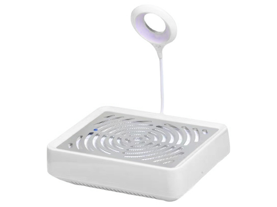 Aspirador de pó Rebe-Nail com luz, 40 W, profissional e potente, para salões de manicure, 110 V.