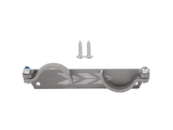 Organizador De Anzuelos Para Caja De Aparejos De Pesca, Accesorio De Montaje Lateral Rápido, Aluminio, Antioxidante, Gris.