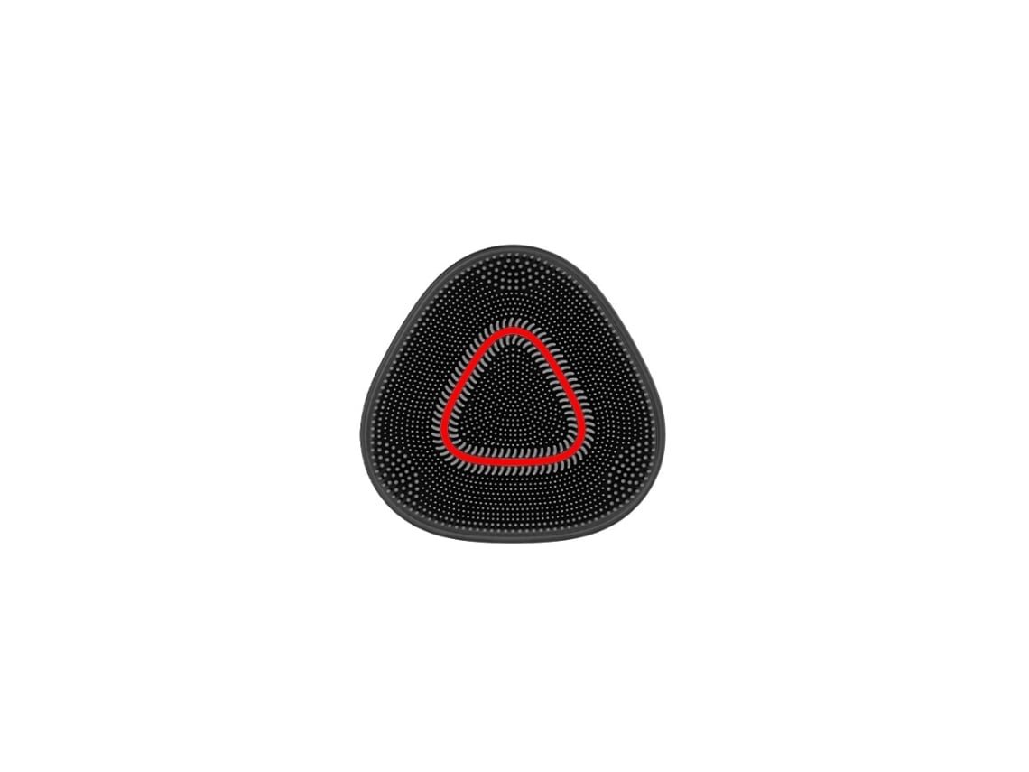 Cepillo de limpieza facial vibratorio Yunzii, impermeable, recargable, de silicona, dispositivo exfoliante eléctrico