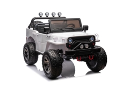Jh 102 Coche de Batería Blanco 4x4 B.active