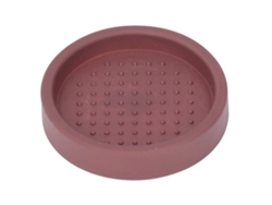 Tapete protector para impresión de café, antideslizante, redondo, marrón, para café y hogar