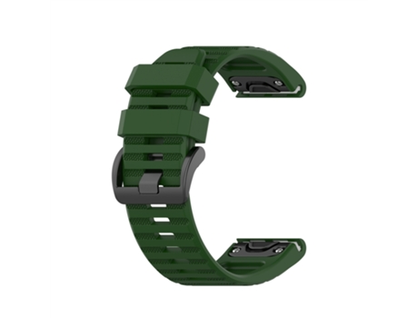 Correa Smartwatch para Garmin Fenix 7X 26mm Silicona (Amy Green)