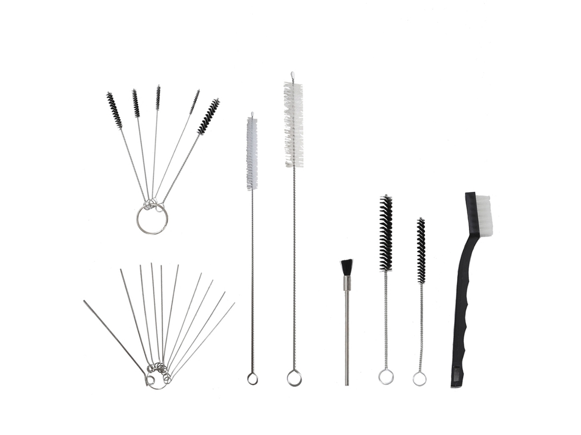 Kit De Herramientas De Limpieza Y Reparación De 17 Piezas: Boquilla, Lanza Pulverizadora, Cepillo, Aguja, Accesorio.